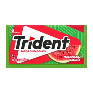Goma Mascar Trident 8g Melancia