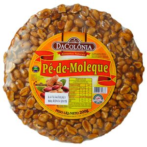 Pé De Moleque Dacolônia 200g