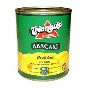 Abacaxi Calda Triangulo 400g Rodelas