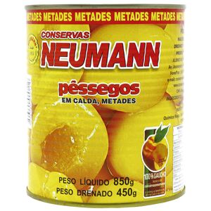 Pêssegos Em Calda Neumann 450g Metades