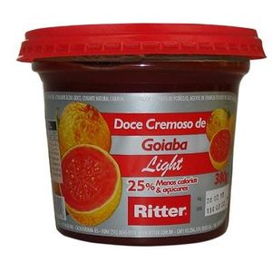 Doce De Frutas Ritter 380g Light Goiaba