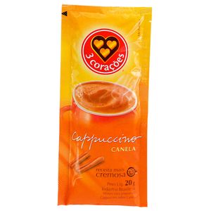 Cafe Cappuccino 3 Coracoes 20g Canela