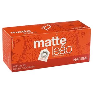Chá Matte Leão Natural 25 Saquinhos Ref. 1201