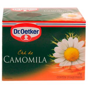 Chá Dr. Oetker Camomila C/ 15 Un.