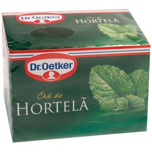 Chá Dr. Oetker Hortelã C/ 15 Un.