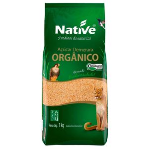 Açúcar Orgânico Native Demerara 1kg