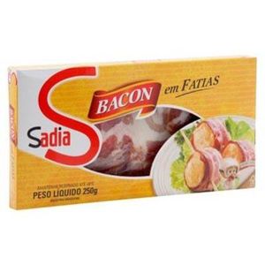 Bacon Sadia 250g Fatiado