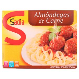 Almôndega Sadia 500g Carne Bovina