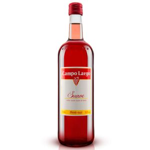 Vinho Bra Campo Largo 750ml Rose Suave