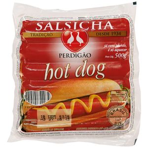 Salsicha Perdigão 500g Hot Dog