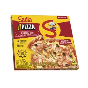 Pizza Sadia 460g Lombo / Catupiry