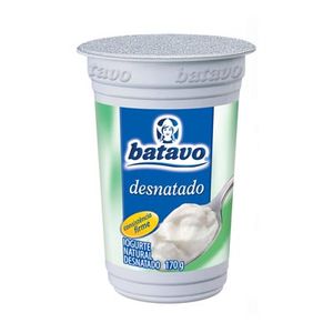 Iogurte Nat. Batavo 170g Desnatado