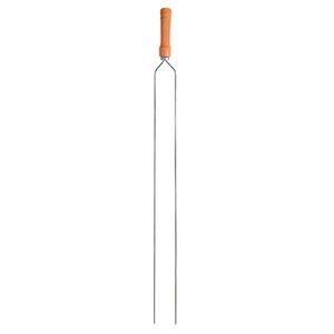 Espeto Duplo Stolf 75cm Niquelado