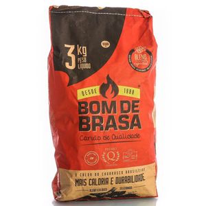 Carvao Bom De Brasa 3kg