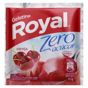 Po P/Gelatina Royal 12g Cereja Zr.Ac