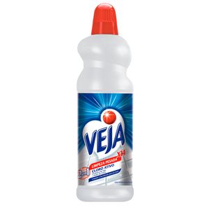 Limpador Veja Limpeza Pesada 1 Litro 2 Em 1 Cloro