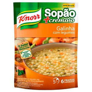 Sopao Knorr 200g Galinha Legumes Cremoso