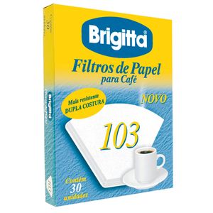 Filtro De Papel Brigitta 103 C/ 30