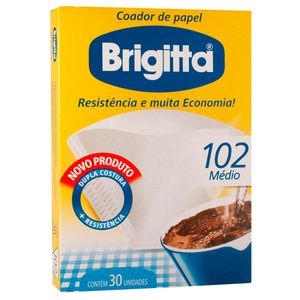 Filtro De Papel Brigitta 102 C/ 30