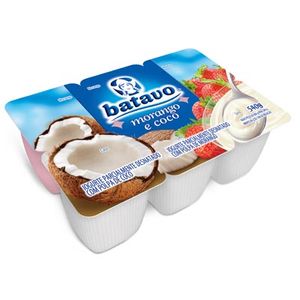 Bebida Lactea Batavo 510g Mor/Coco C/6