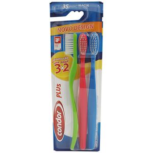 Escova Dental Condor Plus C/3