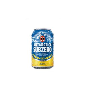 Cerveja Antarctica Subzero Lata 350ml