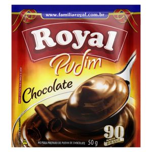 Pó P/ Pudim Royal 50g Chocolate