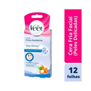 Folha Depilatoria Veet C/12 Buco P.Del