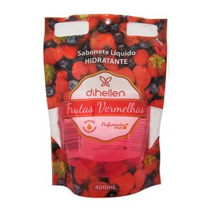 Sabonete Líquido Di Hellen Refil 400ml Frutas Vermelhas