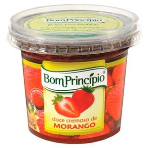 Doce Fruta Bom Principio 400g Morango