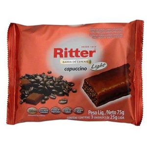 Barra De Cereal Ritter C/ 3 Un. Capuccino