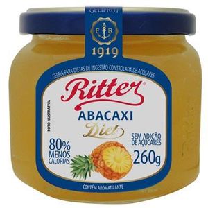 Geleia Ritter 260g Abacaxi Diet