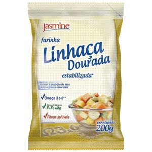 Farinha De Linhaça Dourada Jasmine Sachet 200g