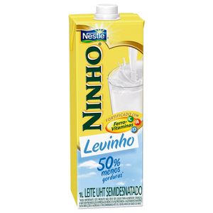 Leite Longa Vida Ninho Levinho 1 Litro Semidesnatado