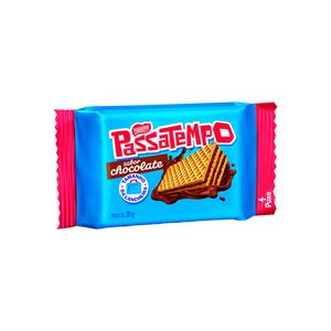 Biscoito Wafer Chocolate Passatempo 20g