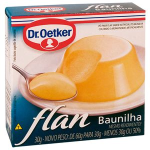 Flan Dr. Oetker 30g Baunilha