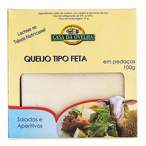 Queijo Fresco Casa Ovelha 100g Z.Lac