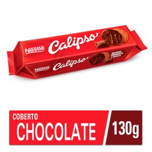 Biscoito Calipso Cobertura De Chocolate 130g