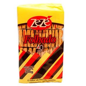 Biscoito Zezé 300g Folhado Salgado