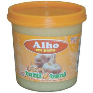 Alho Pasta Tutti Boni 200g S/ Sal