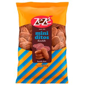 Biscoito Zezé 200g Mini Ditos Chocolate