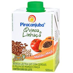 Bebida Láctea Uht Piracanjuba 200ml Mamão / Maçã
