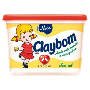 Margarina Claybom 500g S/Sal