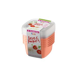 Cj.Potes Sanremo 800ml Quadrado