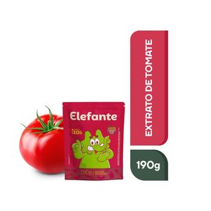 Extrato Tomate Elefante 190g Sachet