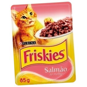 Friskies 85g Salmao Ao Molho