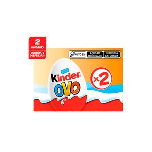 Kinder Ovo Laranja 2 Unidades 40g