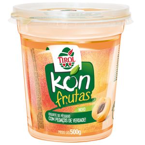 Iogurte Tirol 500g Pessego C/Fruta