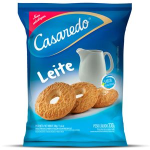 Biscoito Casaredo 250g Rosca Leite