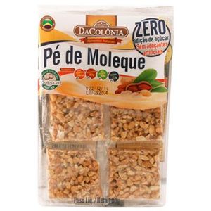 Pe De Moleque Dacolonia Zero Açúcar 100g